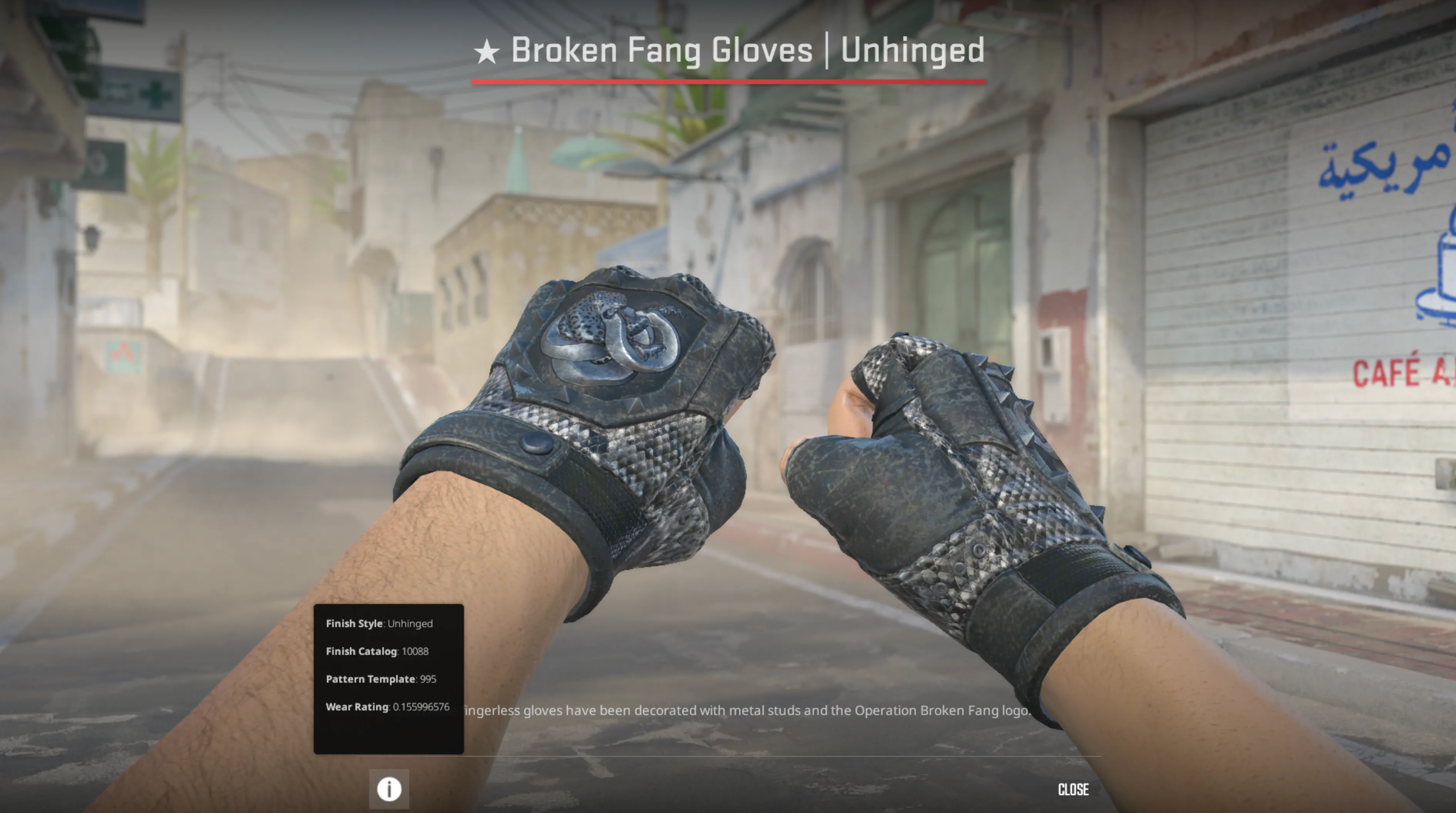 Broken Fang Gloves Unhinged
